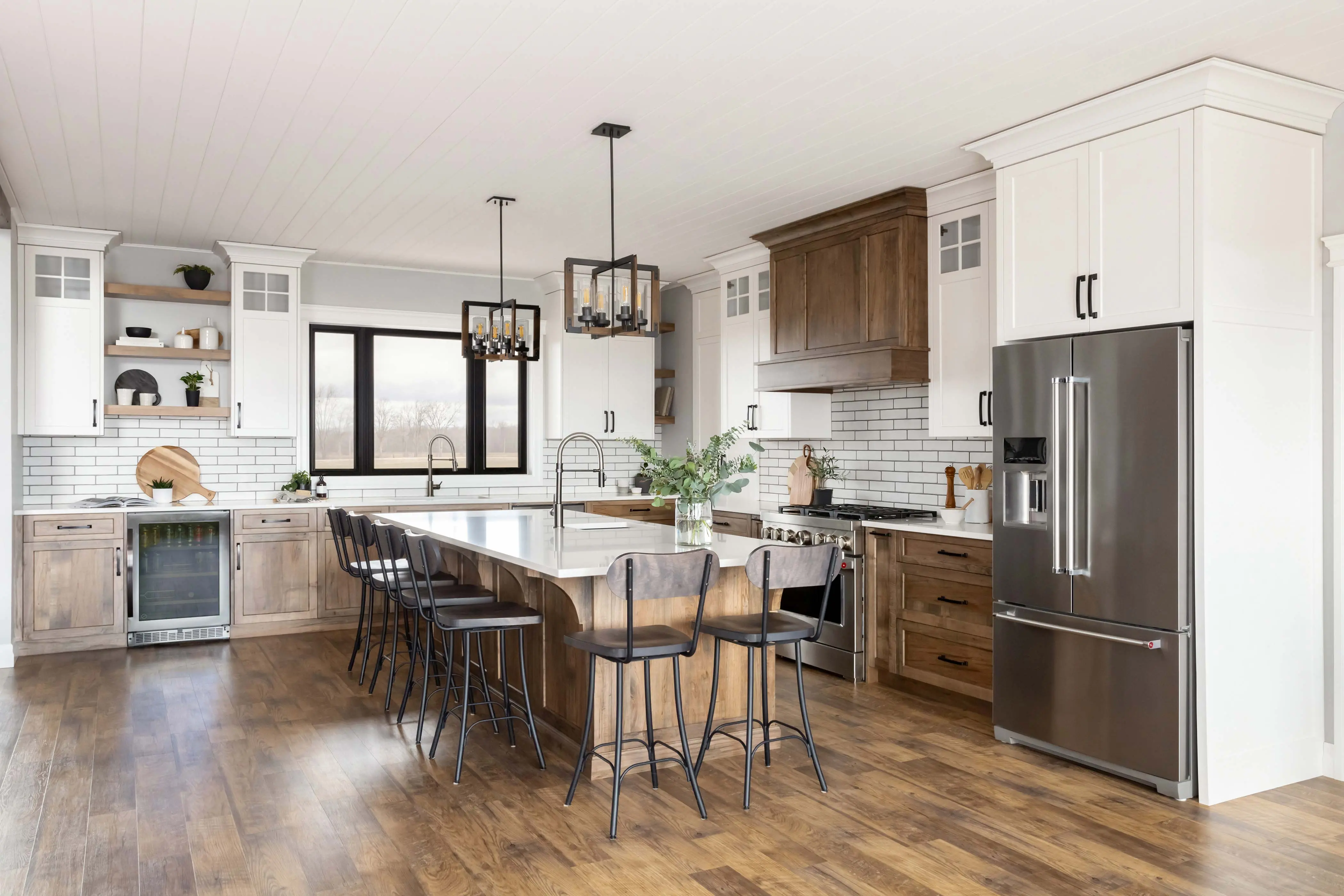 Custom kitchen cabinetry